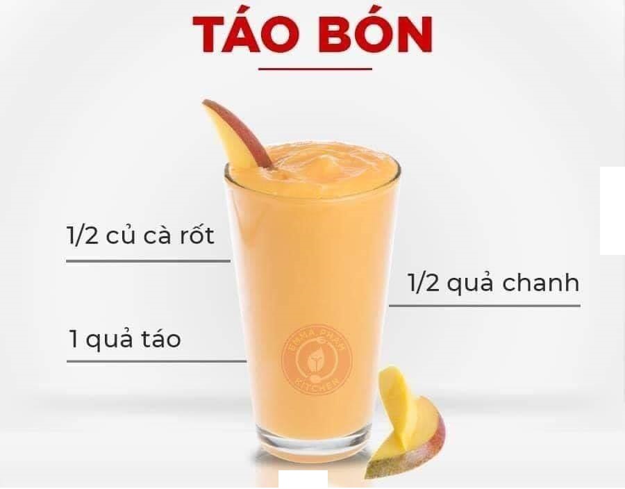 táo bón - 8 loại nước công dụng cực kỳ hay